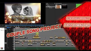 Edius New song project 2021 free download  EDIUS 8 EDIUS 7 Full Wedding Project  3D song Project [upl. by Edecrem18]