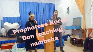 Prophetess Kercy Don teaching [upl. by Lertnek]