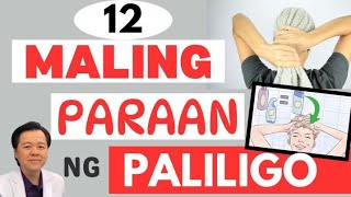 12 Maling Paraan ng Paliligo  Tip By Doc Willie Ong Internist and Cardiologist [upl. by Aliab]