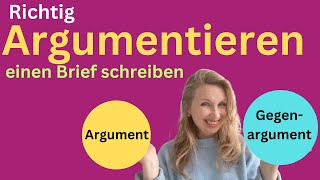 Richtig argumentieren schriftlich argumentieren [upl. by North202]