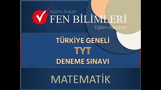 MATEMATİK YKS 11 TYT TÜRKİYE GENELİ [upl. by Swanson518]