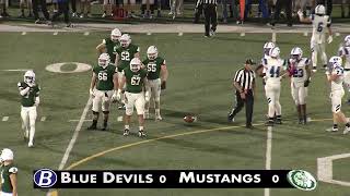 Mustangs football vs Brunswick Blue Devils [upl. by Yesmar]