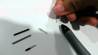 DIY Uclogic  Yiynova Felt Pen Nib from Wacom Felt Nib [upl. by Darrell321]