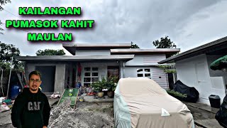 MAGALANG PROJECT PUMASOK KAHIT MAY BAGYO [upl. by Ayhtin]