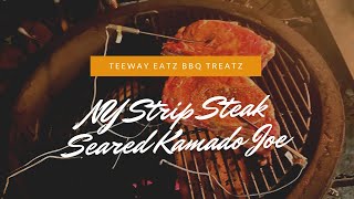 Kamado Joe NY Strip Steaks [upl. by Yerroc]