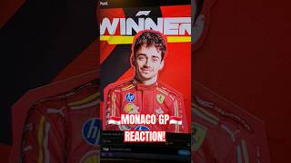 🇲🇨 Monaco Grand Prix Reaction 🇲🇨 F1 Formula1 fyp FerrariF1 CharlesLeclerc sergioperez haas [upl. by Yro]