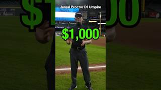 How much D1 umpires get paid 💰mlb [upl. by Radbourne]