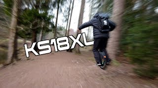 Kingsong KS18XL review and range test [upl. by Eixela]