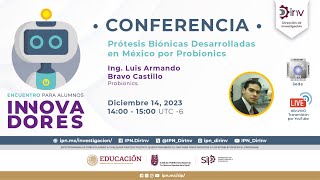 Prótesis Biónicas Desarrollas en México por Probionics [upl. by Weber]