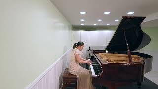 Tian Song Musical Arts student Rosanna Li performs Beethoven and Bach [upl. by Healion]