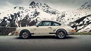 Restomod Porsche 911 vs The Oberalp Pass [upl. by Kaehpos]