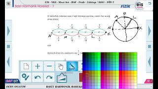 Mavi Set Fizik 3  Basit Harmonik Hareket  1 🔩 [upl. by Halimak506]