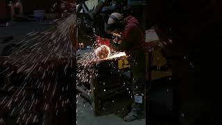 Angle grinding engineering anglegrinder workshop trending satisfying [upl. by Gertrud]