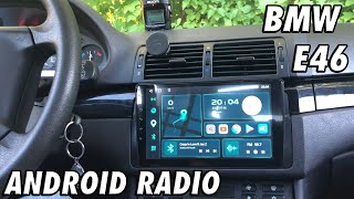 EONON ANDROID 10 Radio  BMW E46  Einbau amp TEST [upl. by Eiramadnil]