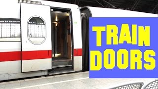 ►Train doors◄ Compilation Zugtüren und ♫ Abfahrtsignale  ICE Zug [upl. by Alenas]