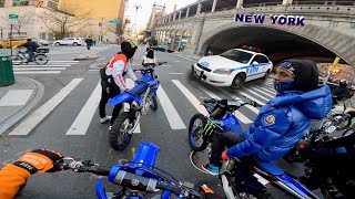 2021 YZ450F IN NEW YORK CITY [upl. by Sedicla]