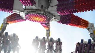 Oaks Park Screaming Eagle Thrill Ride in Portland Oregon [upl. by Skvorak]