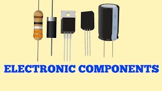 what are capacitor  resistor  transistor  diode electronic components [upl. by Annola]