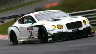 Bentley Continental GT3 Nürburgring Nordschleife  Project Nurburgring 24 Hours 2015 [upl. by Sayer916]