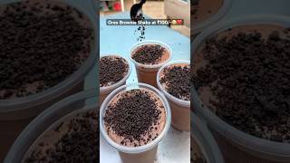 Oreo Brownie Shake🤤😍 at ₹100 Only shorts oreoshake indianstreetfood [upl. by Ledairam]