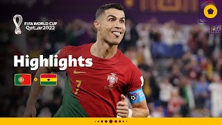 Cristiano Ronaldo breaks ANOTHER record  Portugal v Ghana highlights  FIFA World Cup Qatar 2022 [upl. by Ixel]