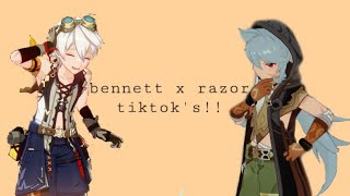 🤍💙 razor x bennett because we are both lonely 💙🤍 [upl. by Sherr]