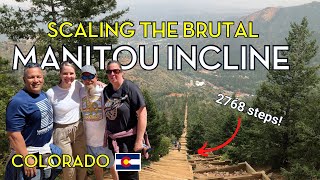 The Manitou Incline  Is It Really As Tough As It Looks [upl. by Selyn931]