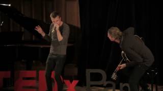 Heymoonshaker  11062016  Andrew Balcon amp David Crowe Heymoonshaker  TEDxPanthéonSorbonne [upl. by Aimee992]