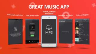 Free Music Downloader App for Android mobile phone and tablet [upl. by Guerra]