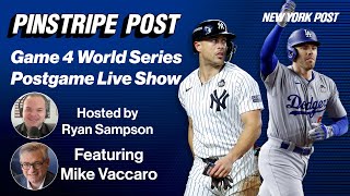 Yankees win Game 4 vs Dodgers to keep World Series alive postgame show  Pinstripe Post [upl. by Aerda]