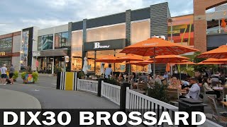 Trendy Shopping Mall DIX30 in Brossard Quebec South Shore of Montreal [upl. by Arman]