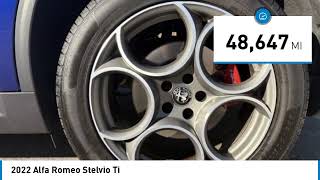 2022 Alfa Romeo Stelvio IP5378 [upl. by Ediva]