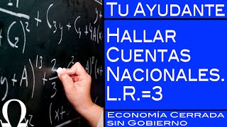 C El Ingreso Disponible  Ejercicio de Macroeconomía Nº3 [upl. by Ortrude]