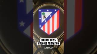 OFFICIAL FC 25 WALKOUT ANIMATION 👀🔥 [upl. by Wivina]