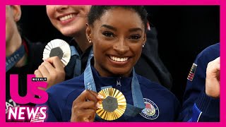 Simone Biles Shuts Down Critics Over Her Hair at the 2024 Olympics [upl. by Syla]