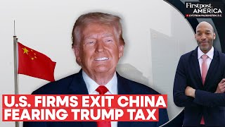 Donald Trumps 60 Tariff Threat Pushes US Taiwanese Companies Out of China  Firstpost America [upl. by Couhp904]