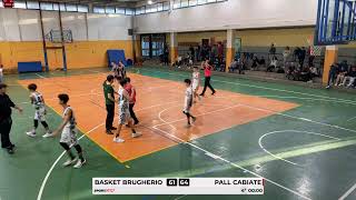 U15 Uisp basket Brugherio  Pall Cabiate 02112024 [upl. by Lochner]