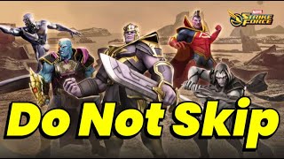 DO NOT SKIP ANNIHILATORS MOST POWERFUL TEAM IN MSF STATS REVIEW DEEP DIVE  MARVEL Strike Force [upl. by Kcirred]