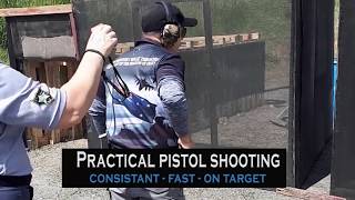 AzzaTac IPSC practical pistol shooting  Double Cooper Tunnel Action [upl. by Edric767]