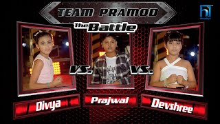 Divya Vs Prajwal Vs Devshree quotPhool Ko Dali Dalimaquot  The Voice Kids Season 3  2024 [upl. by Flosi]