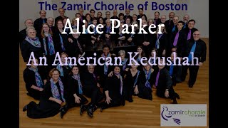 An American Kedushah by Alice Parker [upl. by Tamarah]