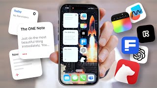 NEXTLEVEL iPhone Productivity Setup — NEVER BETTER [upl. by Ennove]