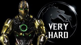 Mortal Kombat X  Triborg Cyrax LK4D4 Klassic Tower VERY HARD NO MATCHES LOST [upl. by Buiron535]