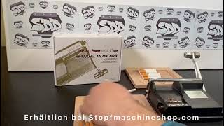 Powermatic 1 Test und Vergleich OCB Micomatic und TopOMatic Zigarettenstopfmaschine Stopfmaschine [upl. by Amalburga]