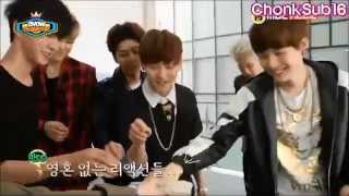 INDO SUB 140326 BTS BAP TOPP DOGG Maniddo Mission [upl. by Gamber]