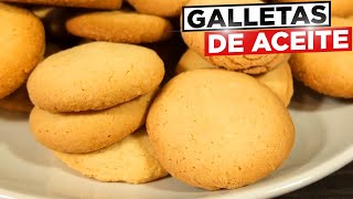 Galletas de Aceite ¡Receta fácil y deliciosa que te encantará 🍪🔥 [upl. by Etak]