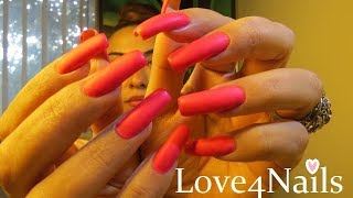 Natural Long Nails Imperfections  Show amp Tell [upl. by Janaye]