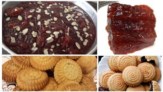 san usamey halkilo xalwo iyo halkilo buskut 👍🏻 halwa and cookies recipe for Eid Mubarak [upl. by Adgam]