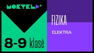 Mokykla  Fizika  89 klasė  Elektra  Laisvės TV X [upl. by Ekram]