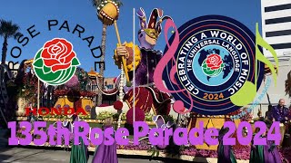 135th Rose Parade 2024 presented by Honda [upl. by Eatnom]